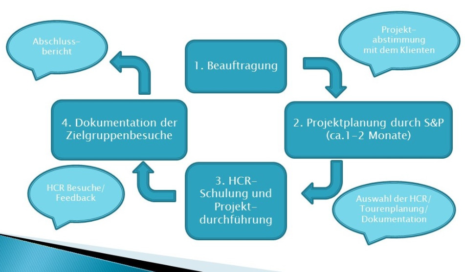 Projektablauf Grafik